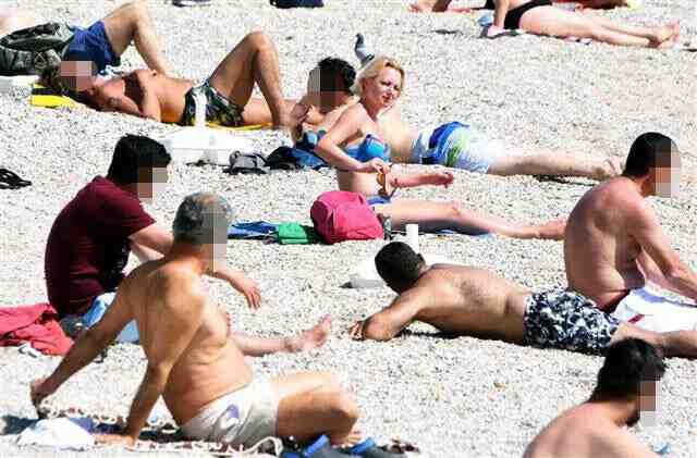 Turistleri rahatsız eden markaj