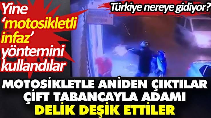 İbrahim Taşkıran’a Adana’da Kaldırımda Cep Telefonuyla Konuşurken Silahlı Saldırı
