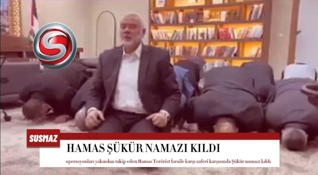 Hamas Şükür Secde’sine durdu
