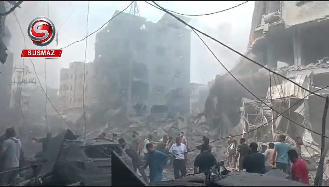 İsrail ordusu, Gazze Şeridi’nin kuzeyindeki Cebeliye bölgesini vurdu. Çok sayıda ölü ve yaralı var.