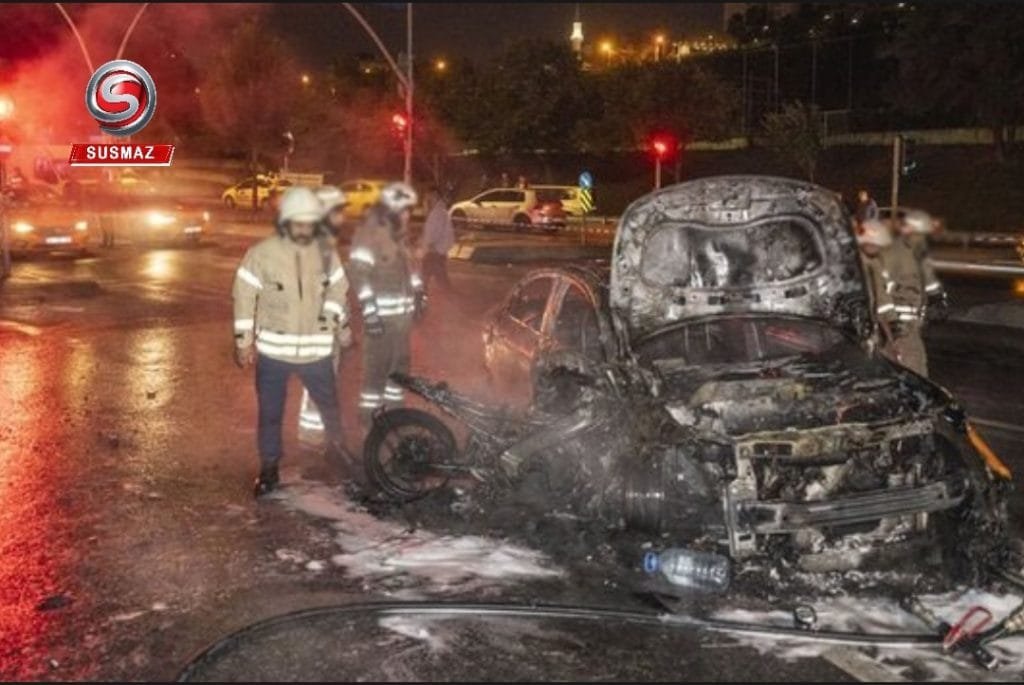 “Gaziosmanpaşa’da Taksi ile Motosiklet Çarpıştı, Yangın Çıktı: 1 Ölü, 1 Ağır Yaralı”