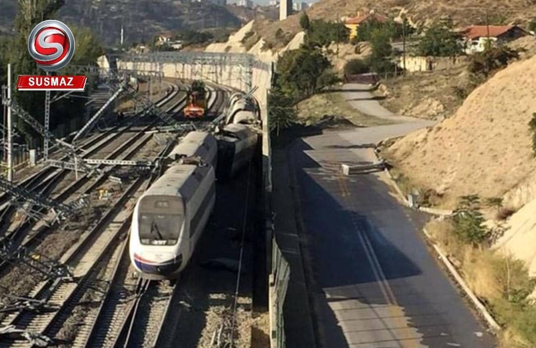 “Ankara’da YHT Test Sürüşü Sırasında Kaza: 4 Yaralı”