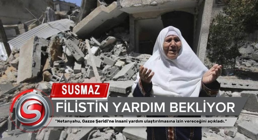 “İsrail, Mısır’ın Gazze Şeridi’ne sınırlı miktarda insani yardım ulaştırmasına izin vereceğini duyurdu.”