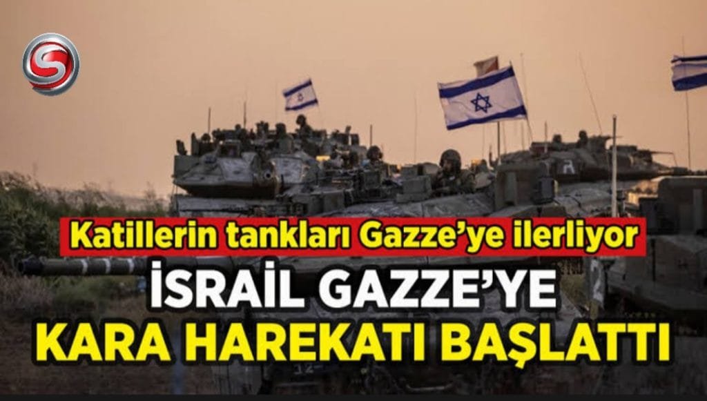 “İsrail, Gazze’ye Kara Harekatı Başlattı: Son Dakika Haberleri”