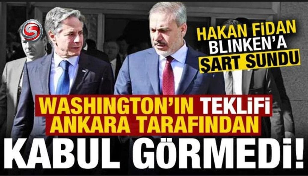Türkiye ve ABD Arasındaki İsrail-Filistin Görüşmeleri Sonuçsuz Kaldı