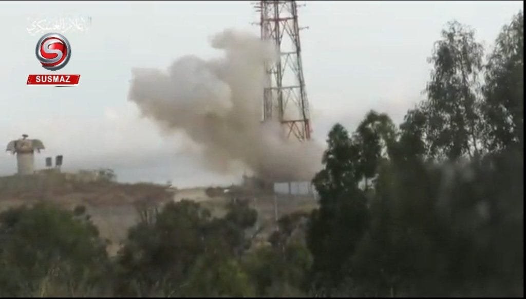 “Kassam Tugayları, Gazze’deki Askeri Bölgede Mühendislik Saldırısıyla Ana Gözlem Kulesini Yıktı”