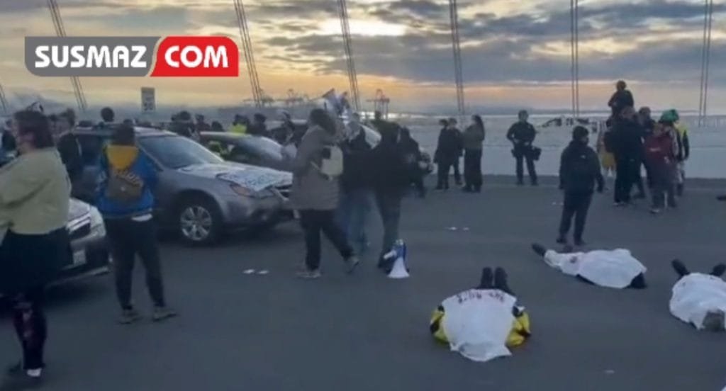 San Francisco’da “Özgür Filistin” Sloganıyla Ateşkes Talebi: Körfez Köprüsü Kapandı