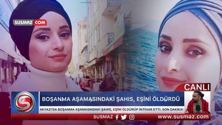 AKYAZI’DA BOŞANMA AŞAMASINDAKİ ŞAHIS, EŞİNİ ÖLDÜRÜP İNTİHAR ETTİ: SON DAKİKA!