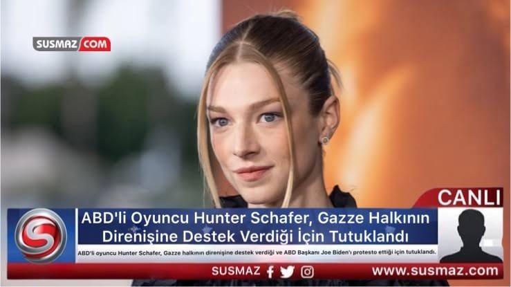 ABD’li Oyuncu Hunter Schafer, Gazze Halkının Direnişine Destek Verdiği İçin Tutuklandı
