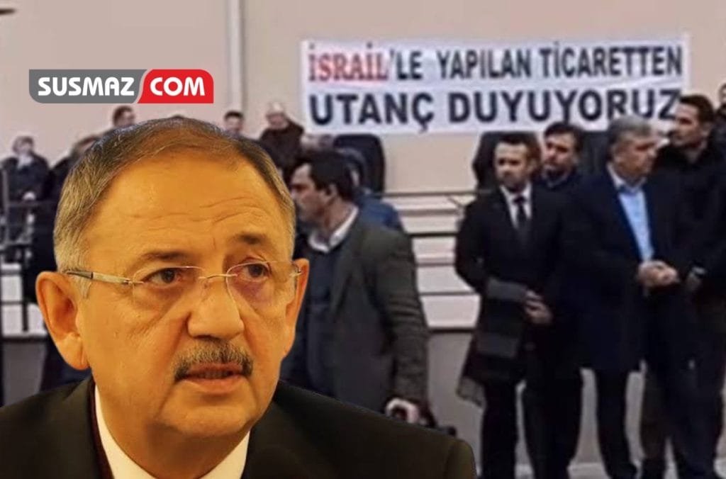“Bursa’da Bakan Özhaseki ve AKP’li Varank’a İsrail Ticareti Protestosu”