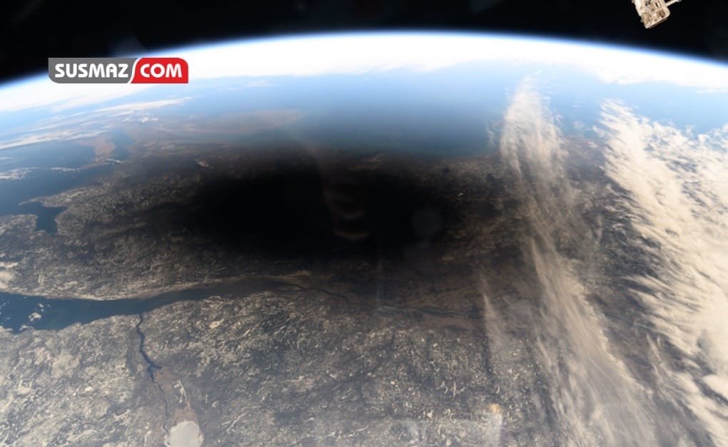 “Astronotlar, Uzaydan Tam Güneş Tutulmasını Başarıyla Fotoğrafladı”