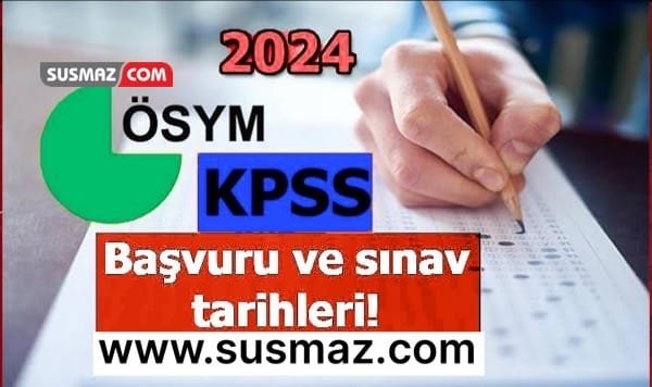 2024 KPSS Sınav Takvimi ve Tüm Detaylar