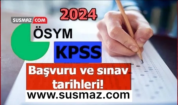 2024 KPSS Sınav Takvimi ve Tüm Detaylar