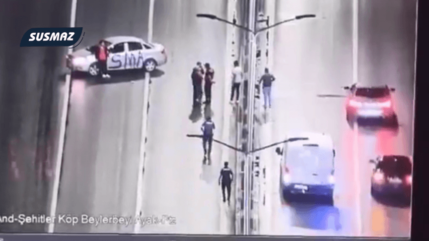 15 Temmuz Şehitler Köprüsü’nde Trafik Krizi: Bipolar Tedavisi Gören Sürücü Yolu Kapatınca Köprü Çift Yönlü Trafiğe Kapatıldı