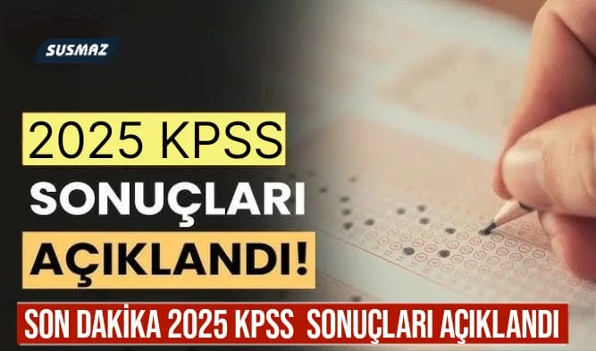 KPSS 2025 Sonuçları Açıklandı: Adaylar İçin Büyük Bekleyiş Sona Erdi!