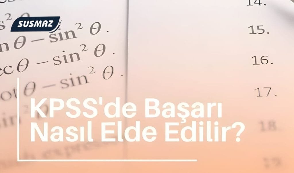KPSS’de Başarılı Olmanın 5 Yolu
