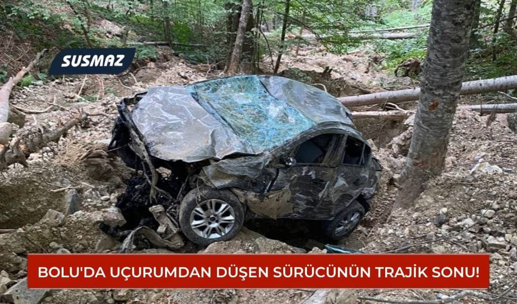 Bolu’da Uçurumdan Düşen Sürücü, Kayıp Araç İhbarı ile Bulundu