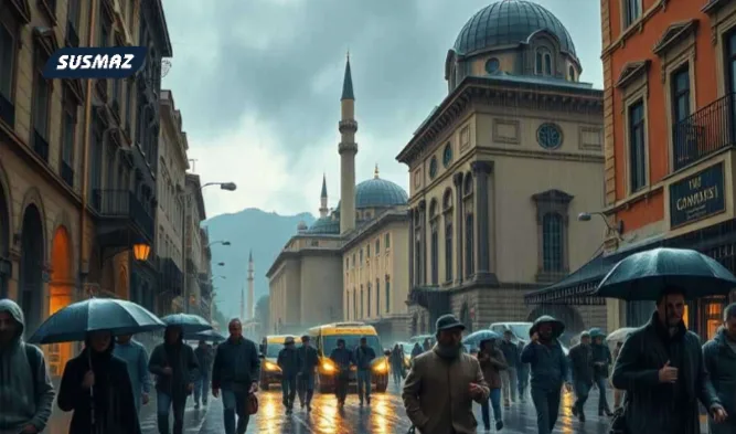 Meteoroloji yeni hava durumu raporu yayımladı ve uyardı! İstanbul dahil birçok ile sağanak geliyor