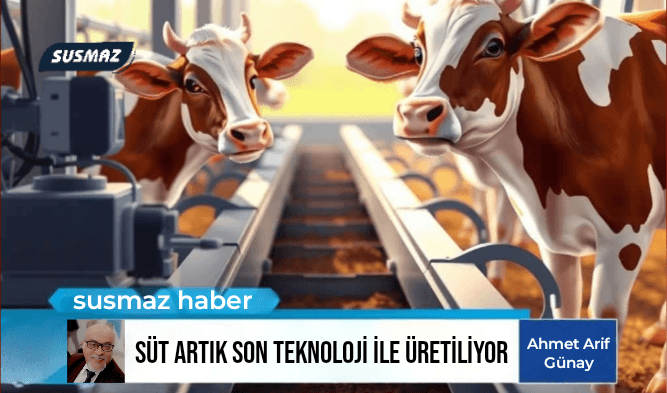 Süt Artık Son Teknoloji İle Üretiliyor.