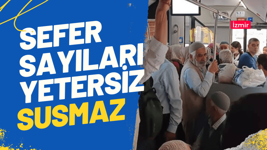 İzmir Bayraklı’da Halk Otobüsü Çilesi: İnsanlar Ayakta, Hizmet Yerde