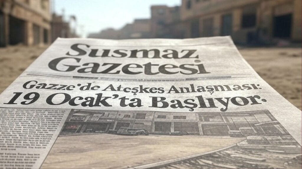 Gazze’de Ateşkes Anlaşması: 19 Ocak’ta Başlıyor