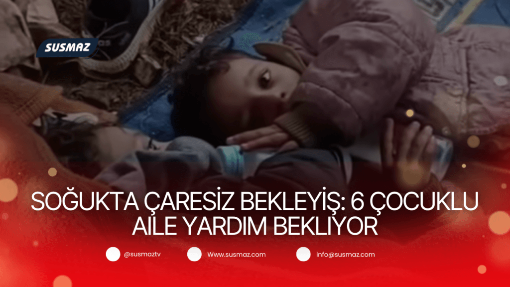 Yenibosna’da Sokakta Kalan Aile, Yardım Bekliyor: 6 Çocuklu Aile Zorlu Kış Koşullarında Yaşam Mücadelesi Veriyor