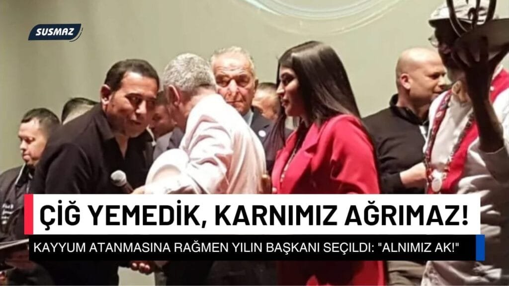 KAYYUM ATANAN BAŞKANA “YILIN BAŞKANI” ÖDÜLÜ