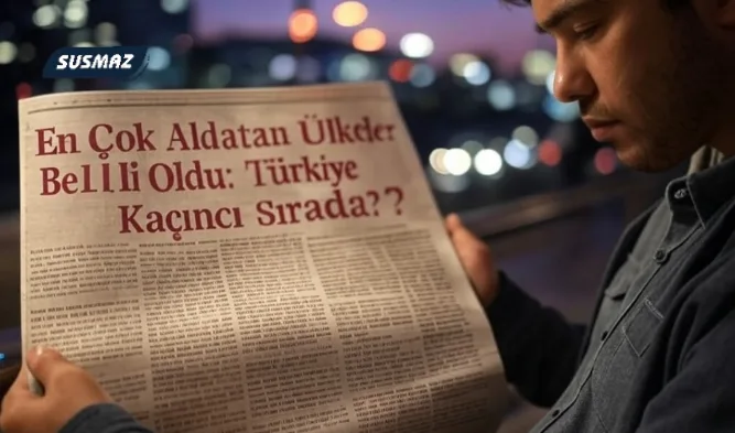 En Çok Aldatan Ülkeler Belli Oldu: Türkiye Kaçıncı Sırada? – Susmaz.com