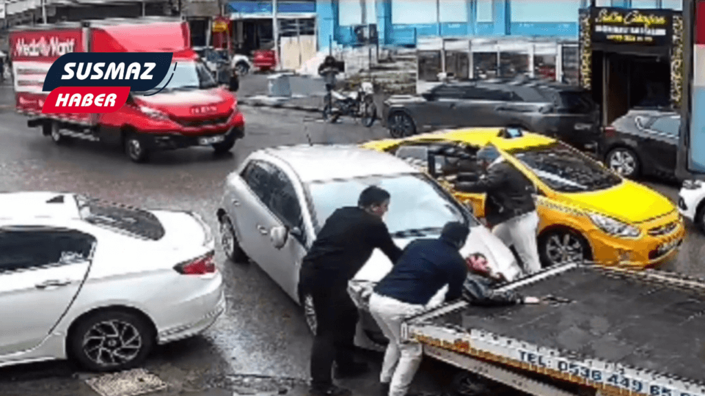 İstanbul’da Trafikte Dehşet! Sürücü Tartıştığı Kuryeyi Aracıyla Ezdi
