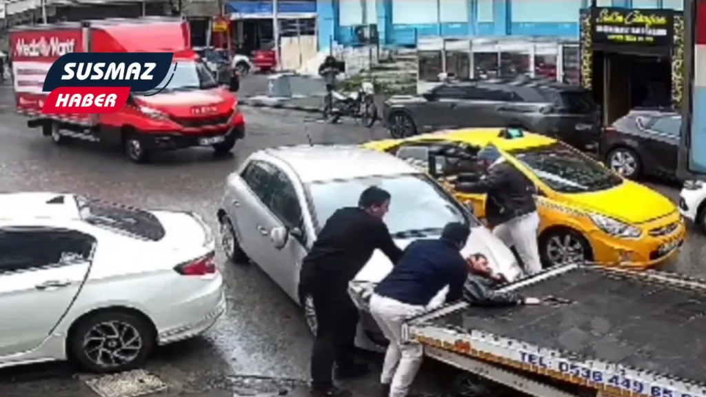 İstanbul’da Trafikte Dehşet! Sürücü Tartıştığı Kuryeyi Aracıyla Ezdi