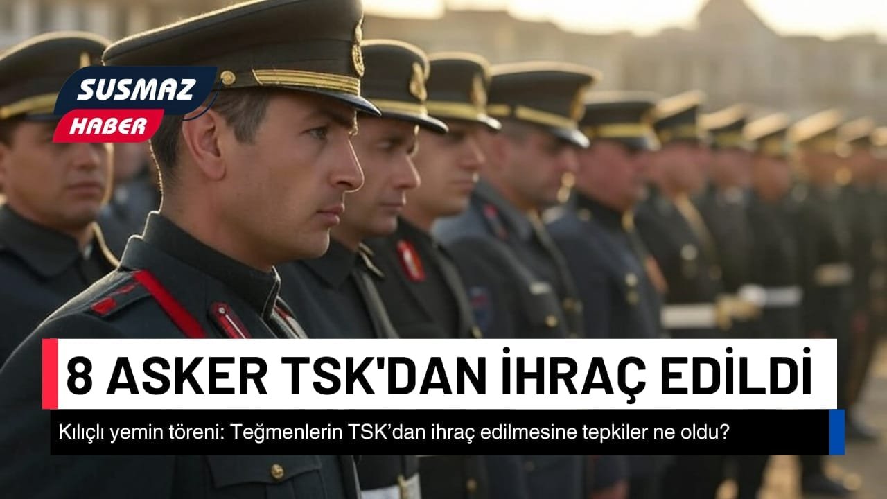 Son dakika: Kılıçlı yemin töreninde teğmenler için karar açıklandı… 5 teğmen ve 3 amire ihraç