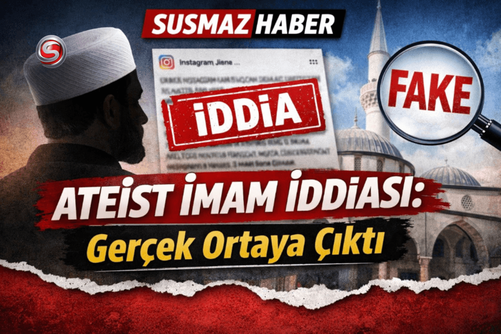 Sosyal Medyada “Ateist İmam” İddiası Gündem Oldu: Gerçek Ortaya Çıktı