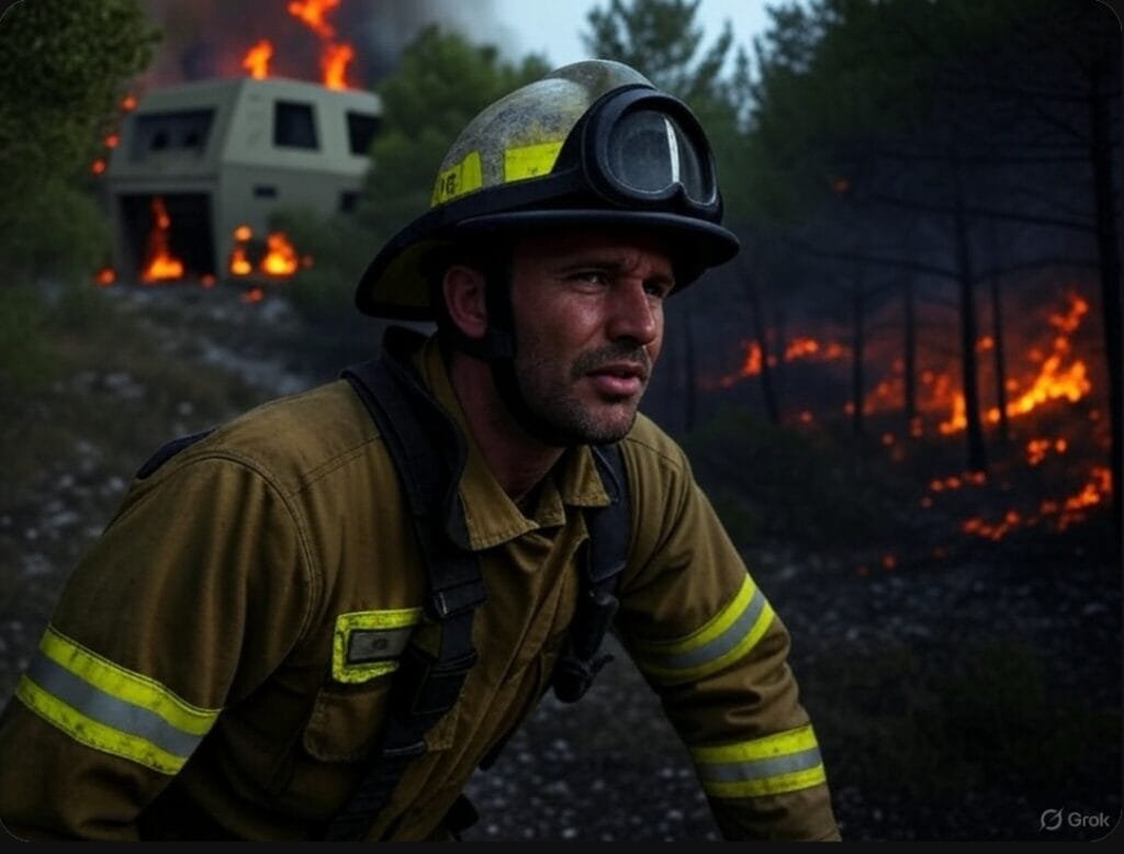 İsrail’de Yangın Felaketi: Alevler Askeri Üsse Ulaştı, Gazze’nin Çığlığı mı Yükseliyor?