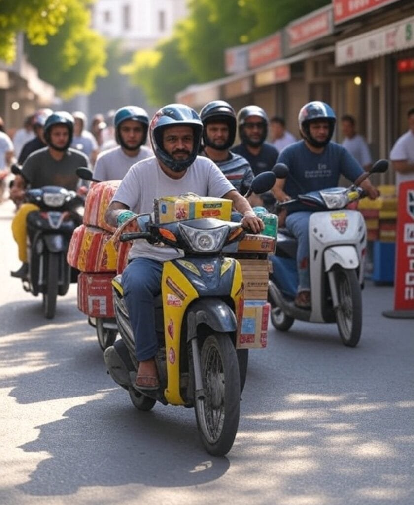 Türkiye’de Motosiklet Kuryelerine P Yetki Belgesi Şoku!
