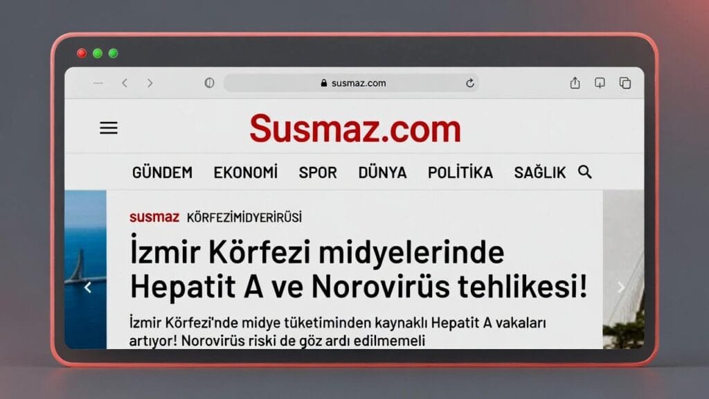 İzmir Körfezi Midyelerinde Tehlikeli Virüsler Tespit Edildi: Hepatit A ve Norovirüs Riski!