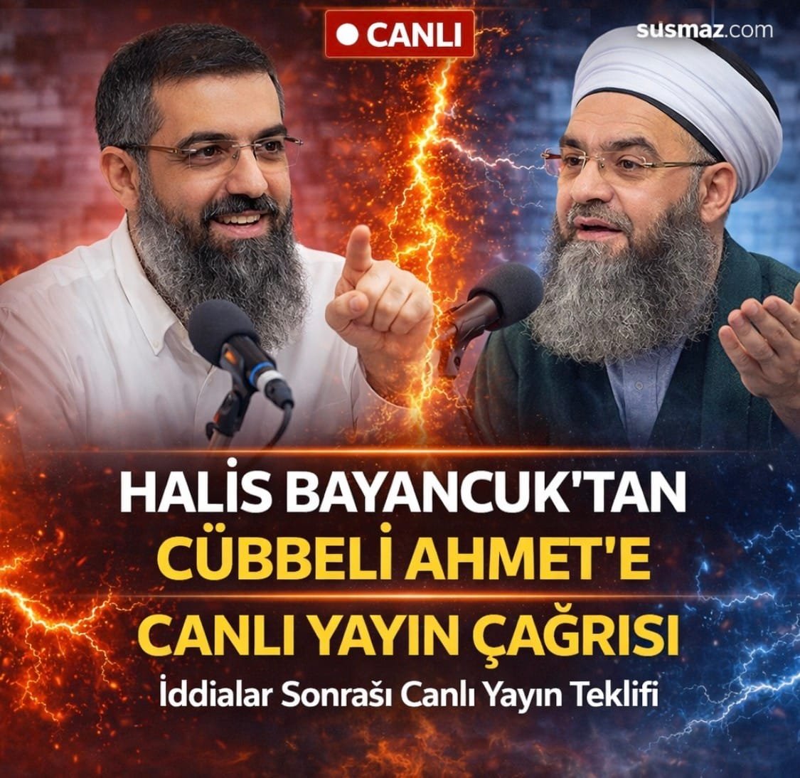 Halis Bayancuk canlı yayın çağrısı: Cübbeli Ahmet’e dikkat çeken davet