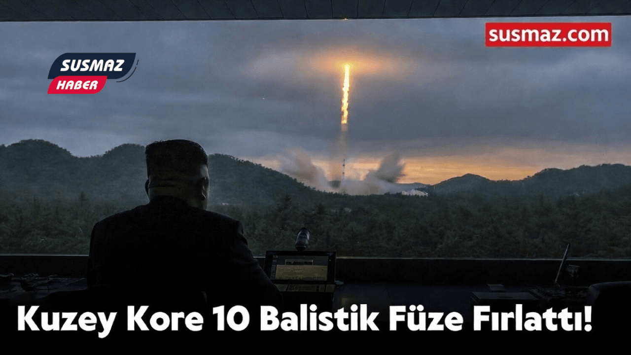 Kuzey Kore Japonya’ya 10 Balistik Füze Fırlattı: Bölgesel Gerilim Tırmanıyor