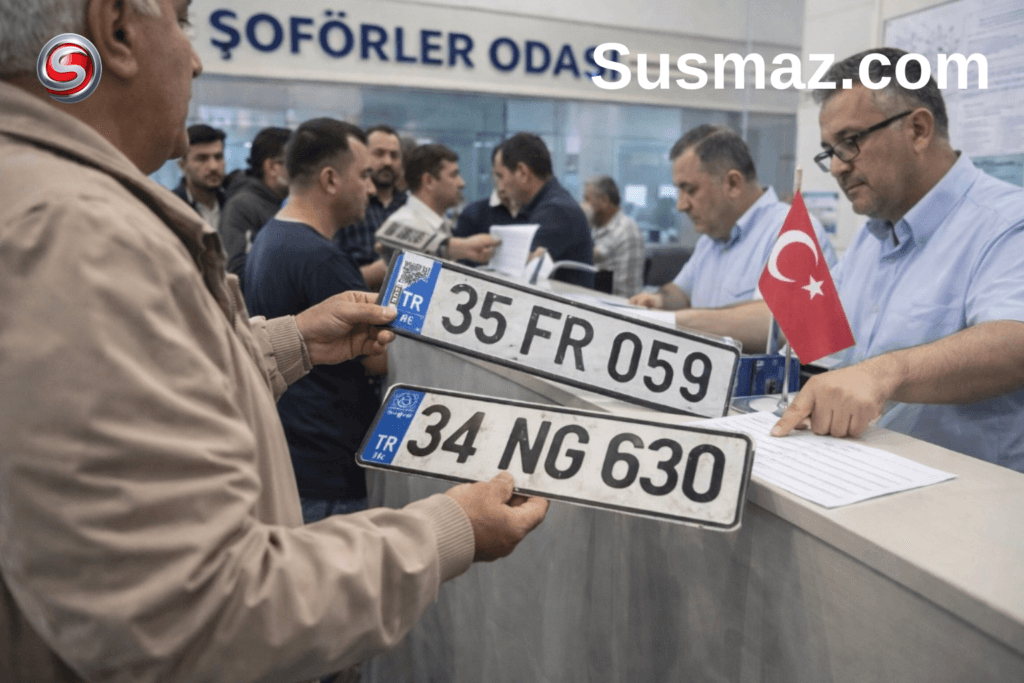 APP plaka paniği büyüdü: Şoförler Odası’nda başvurular 5 kat arttı