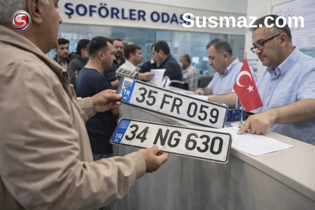 APP plaka paniği büyüdü: Şoförler Odası’nda başvurular 5 kat arttı