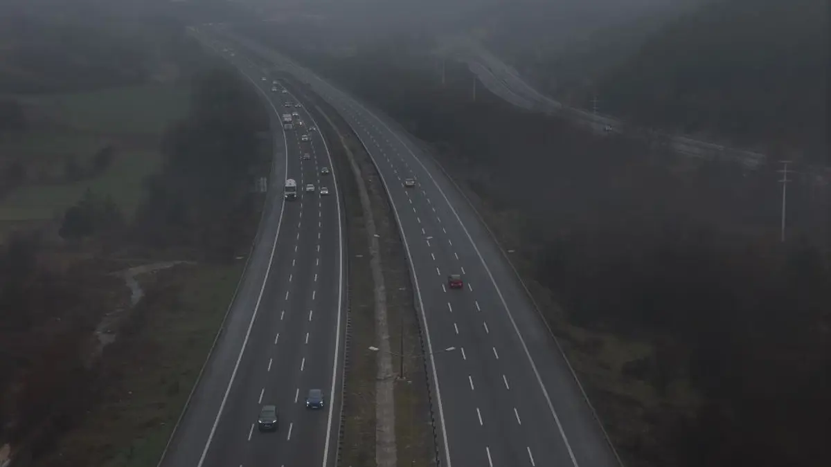 Bolu Dağı’nda bayram yoğunluğu başladı! Yollara akın ettiler trafik artıyor