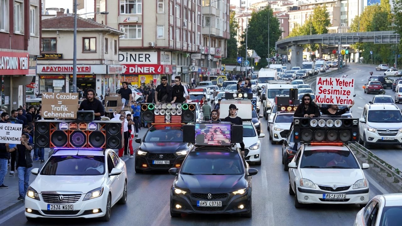 Yeni Trafik Cezaları Halkı ve Esnafı Ayakta Tutuyor: Ses Sistemi, Far ve Medya Ekranı Düzenlemeleri Tartışılıyor