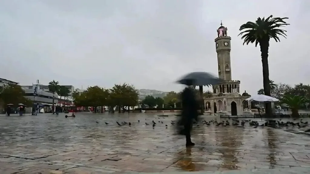 Saat saat açıklandı! İzmir’de sağanak kendini gösteriyor: 1 Nisan İzmir hava durumu