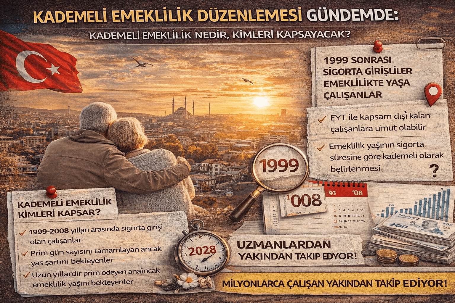 Kademeli Emeklilik Düzenlemesi Gündemde: Kademeli Emeklilik Nedir, Kimleri Kapsayacak?