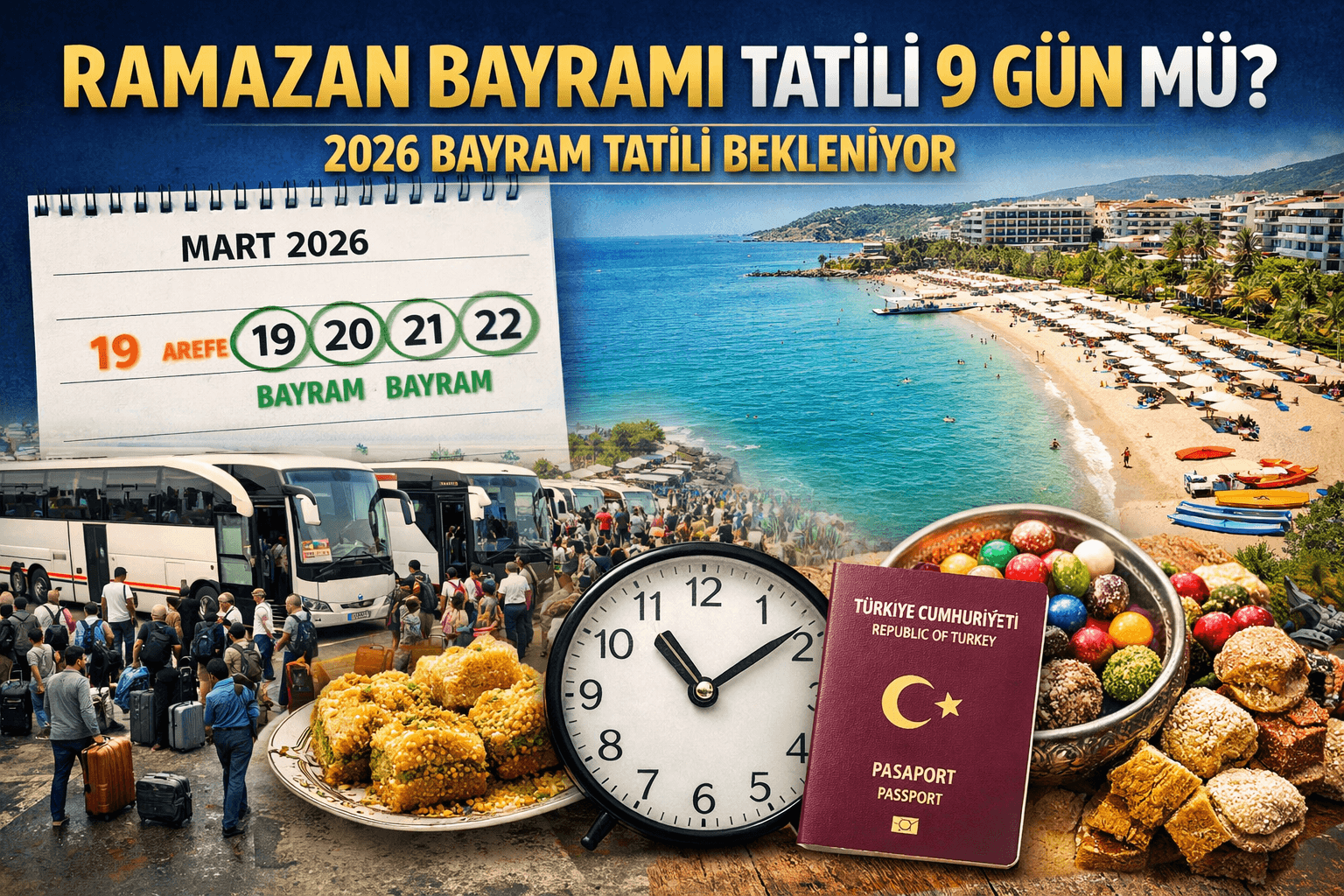 Ramazan Bayramı Tatili 9 Gün Mü Olacak? 2026 Bayram Tatili İçin Gözler Resmi Açıklamalarda