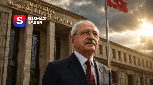 Kemal Kılıçdaroğlu'nun CHP Genel Merkezi önündeki temsil fotoğrafı