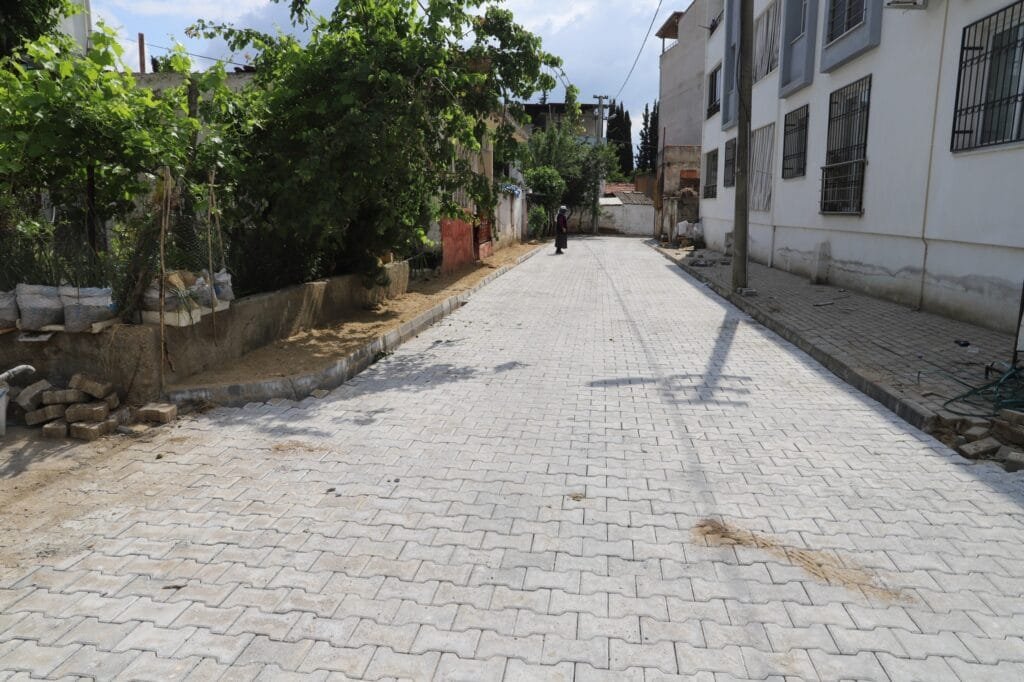 Nazilli’de yol yenileme seferberliği! 1 haftada 12 bin metrekarelik çalışma