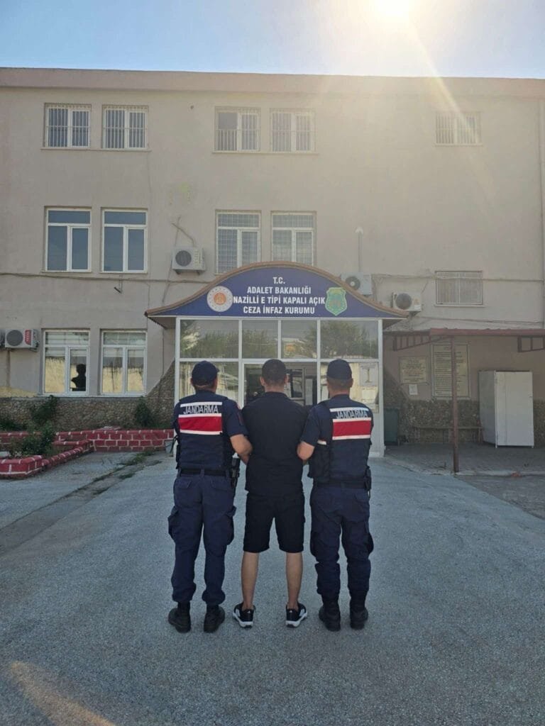 Nazilli’de uyuşturucu suçundan aranan hükümlü yakalandı
