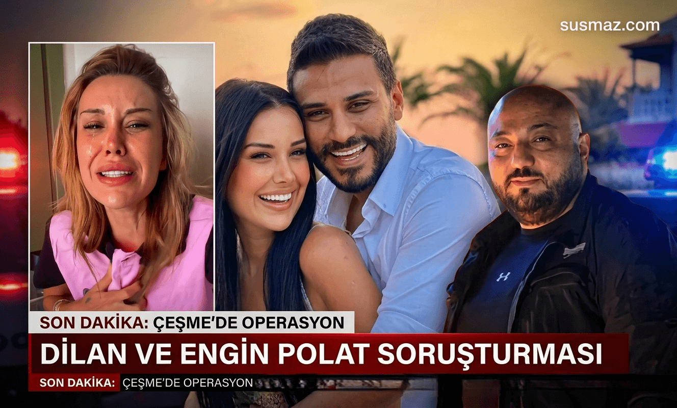 Cesmede silahli saldiri ani Dilan Polat feryat videosu ve vefat eden Can Polat kolaj manset gorseli
