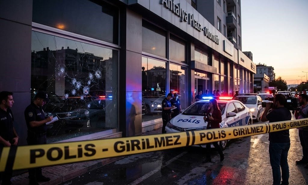 İstanbul’dan Sonra Şimdi de Antalya: Otokoç Galerisine Silahlı Saldırı