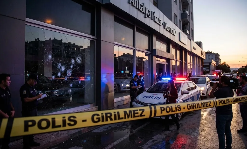 İstanbul’dan Sonra Şimdi de Antalya: Otokoç Galerisine Silahlı Saldırı